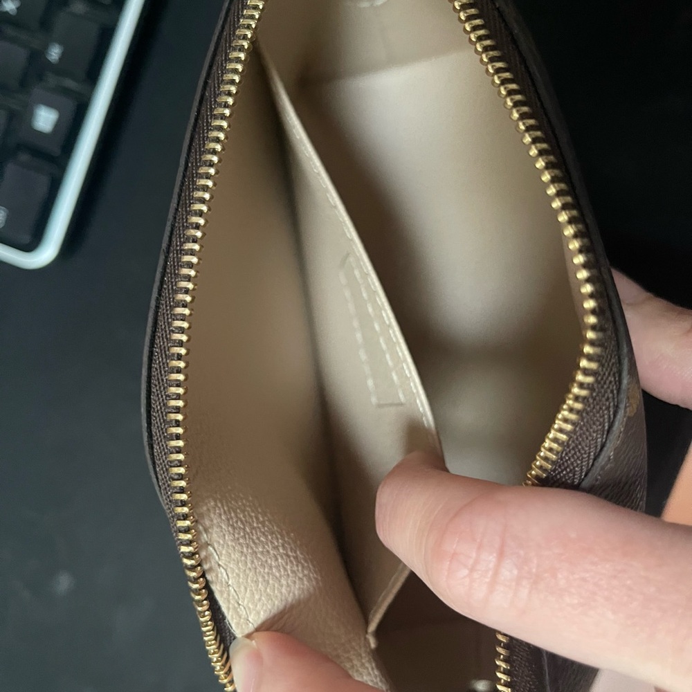 Louis Vuitton Brown Monogram Pouch - Picture 6 of 7